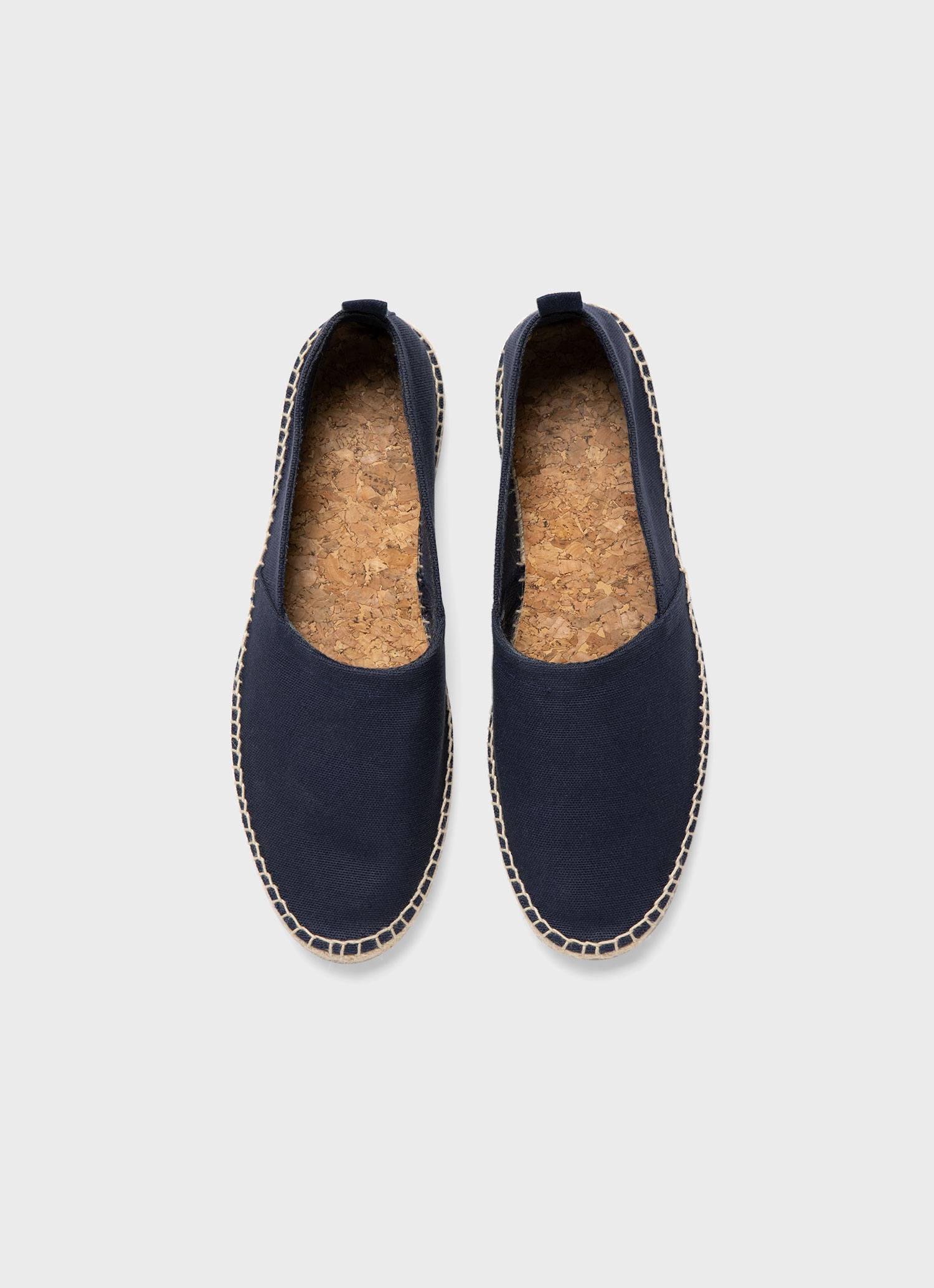 Men's Canvas Espadrille in Navy