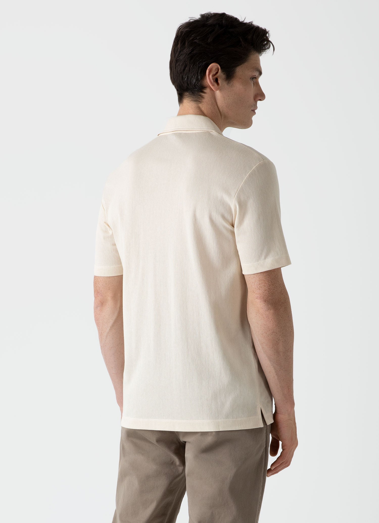 Men's Mr Porter Short Sleeve Shirt in Undyed