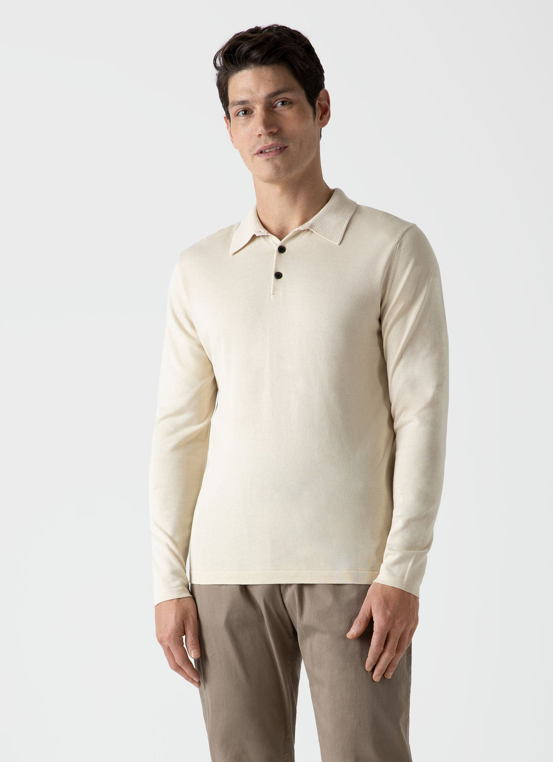 Short sleeve piqué polo shirt in a regular fit Made of pure organic cotton