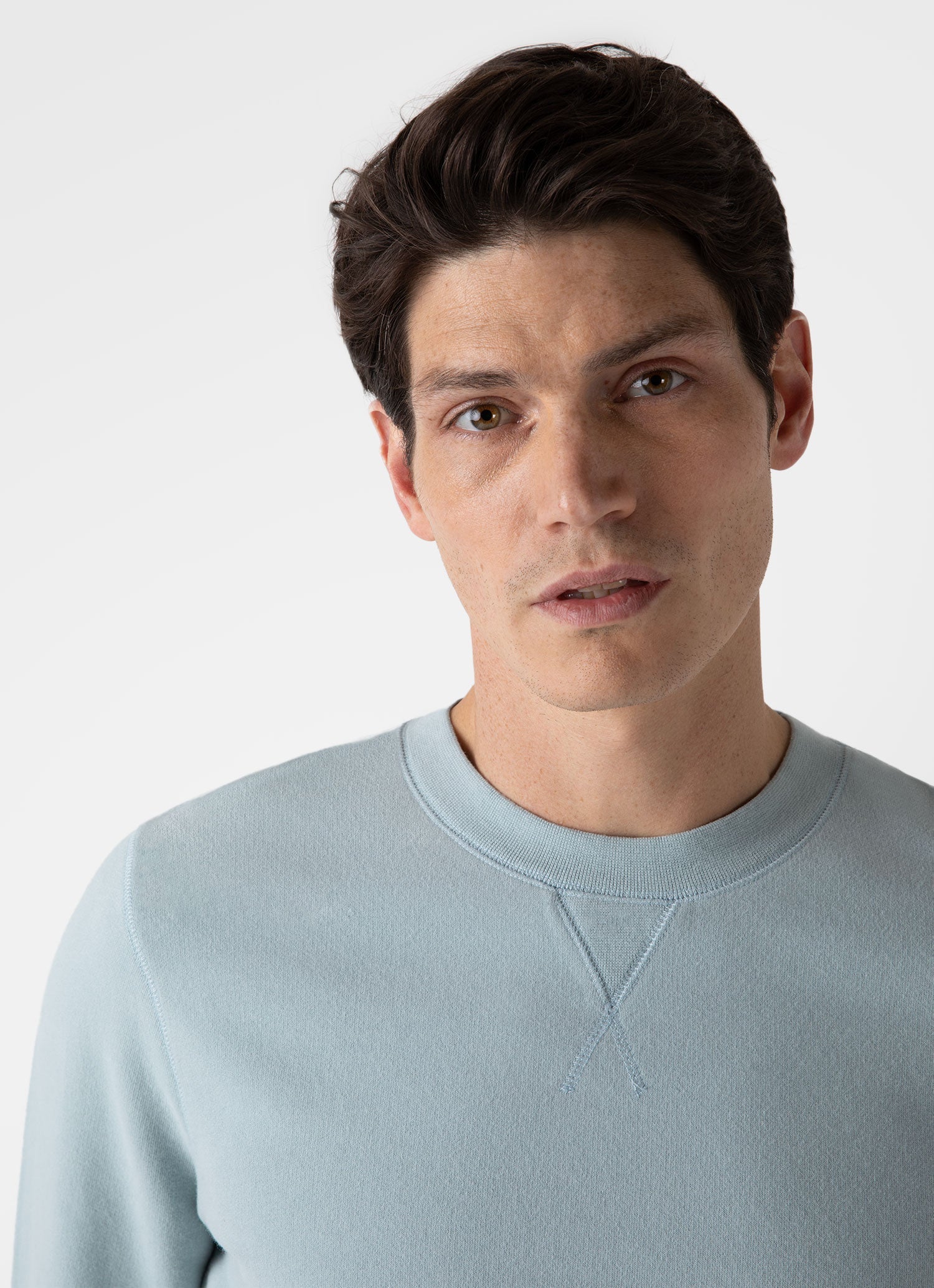 Men's Loopback Sweatshirt in Blue Sage