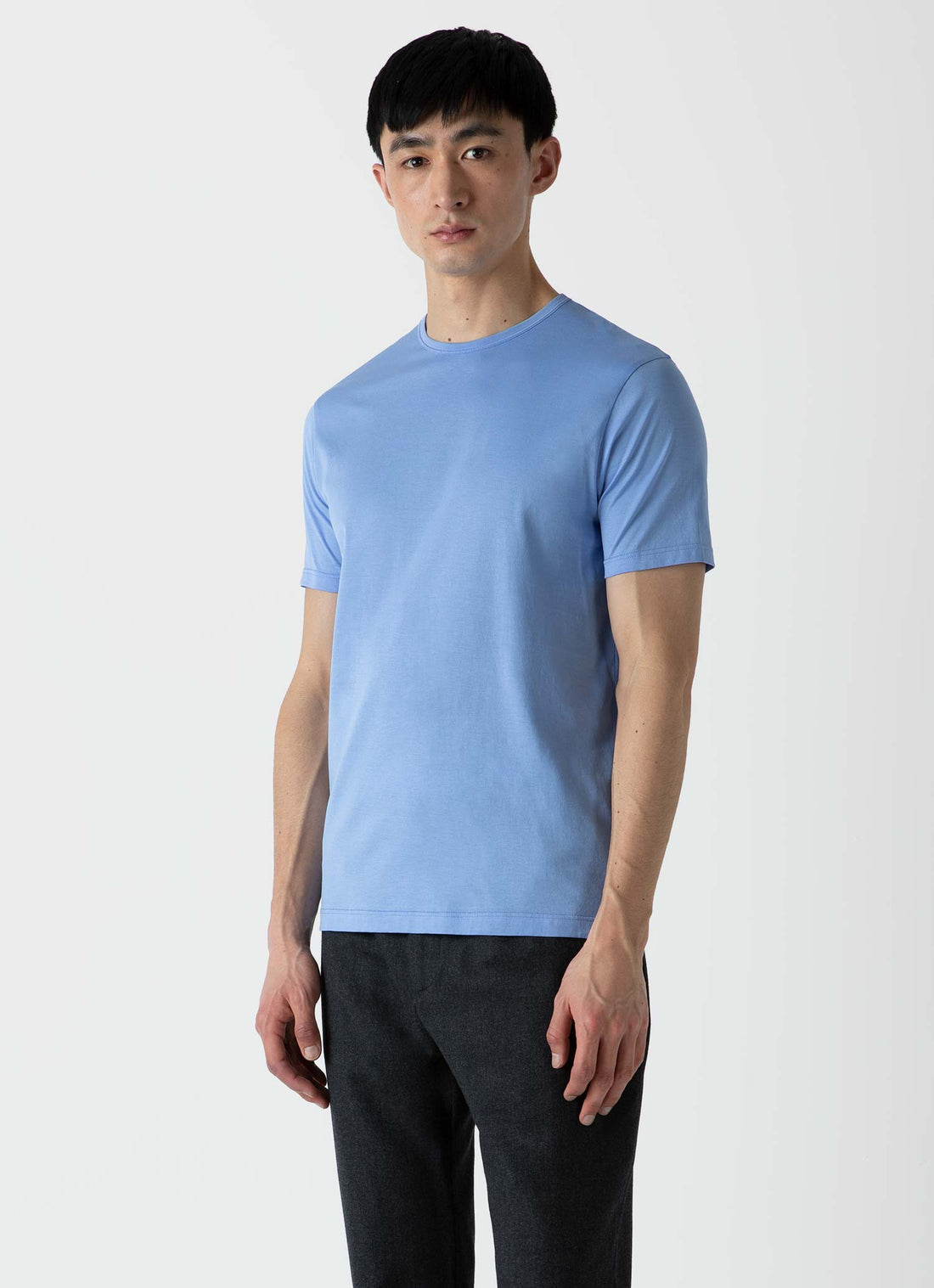 Sunspel classic T-shirt shoulder - IetpShops shop online - Louis